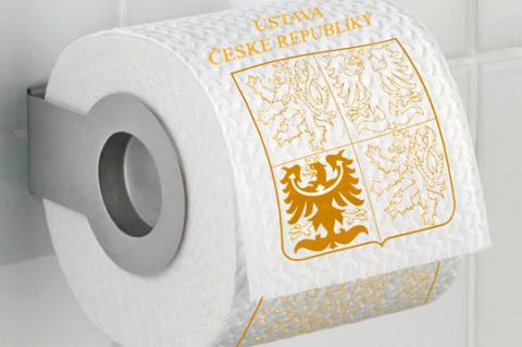 inaugurační toaletní papír